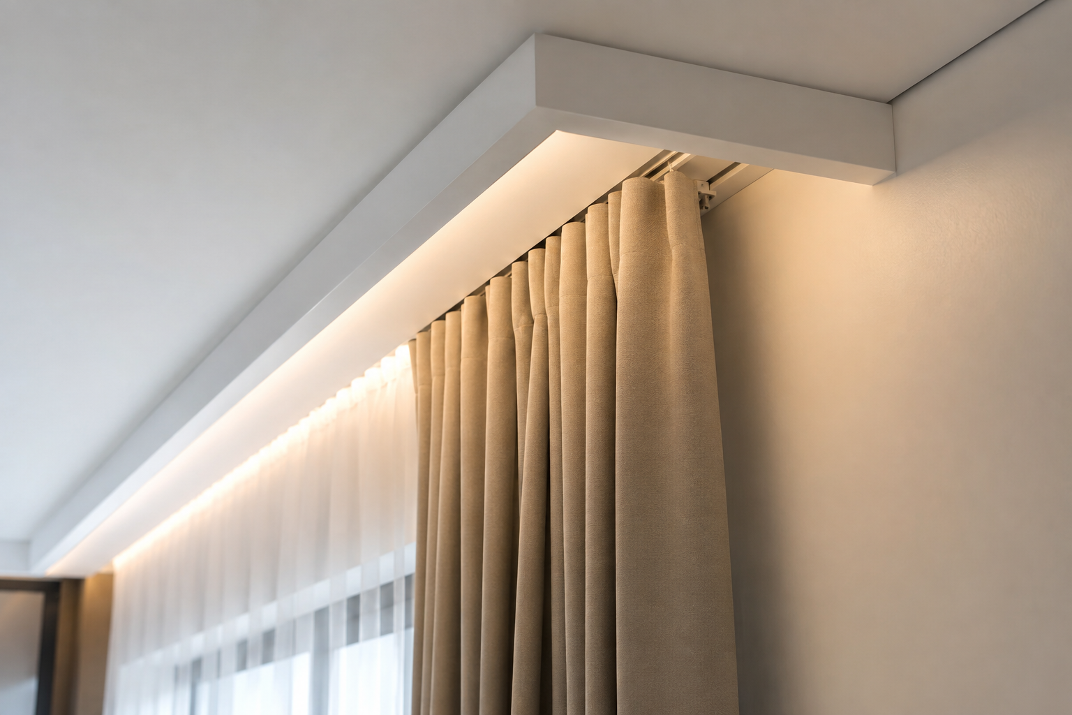 Rejtett karnis építése: így készíts modern és elegáns mennyezeti karnist